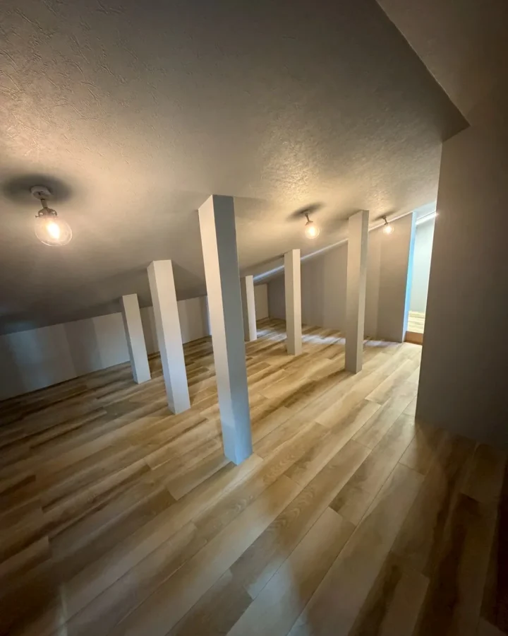 屋根裏部屋のリノベーション