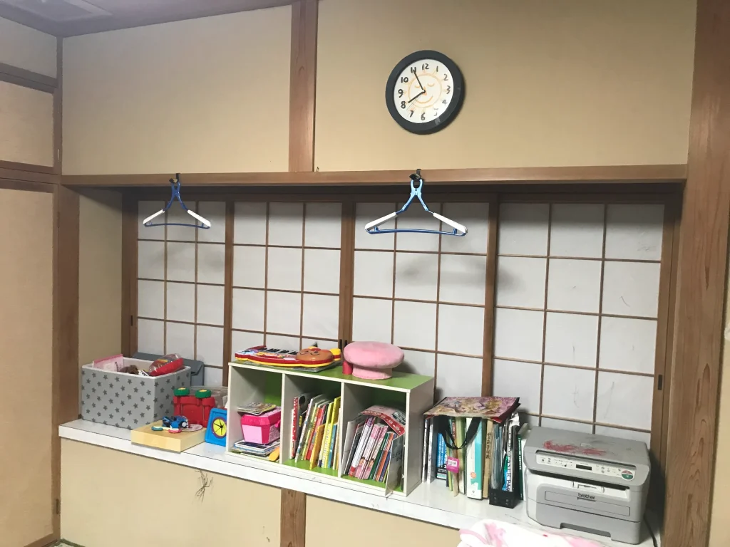 リビングのフルリノベーション（施工前）